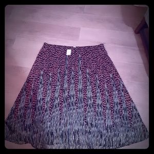 Nwt abstract skirt